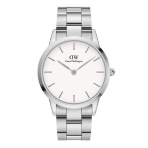 DW00100341 ICONIC LINK 40MM SILVER