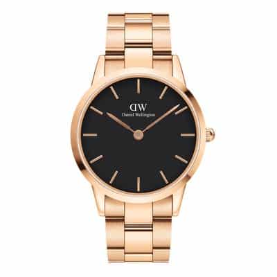 DW00100344 ICONIC LINK 40MM ROSE GOLD
