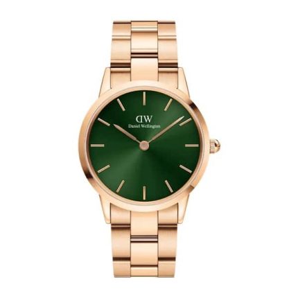 DW00100419 ICONIC EMERALD 36MM ROSE GOLD